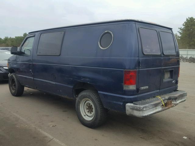 1FTNE24W06HA28103 - 2006 FORD ECONOLINE BLUE photo 3