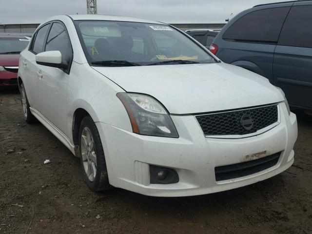 3N1AB6AP8BL708986 - 2011 NISSAN SENTRA 2.0 WHITE photo 1