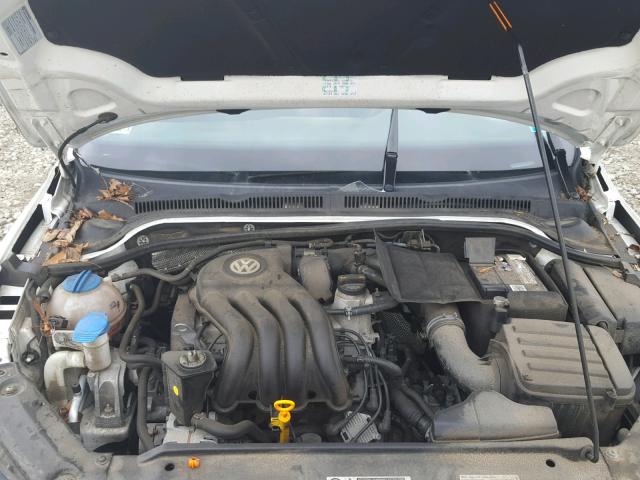 3VW2K7AJ2DM280264 - 2013 VOLKSWAGEN JETTA BASE 白色 照片 7