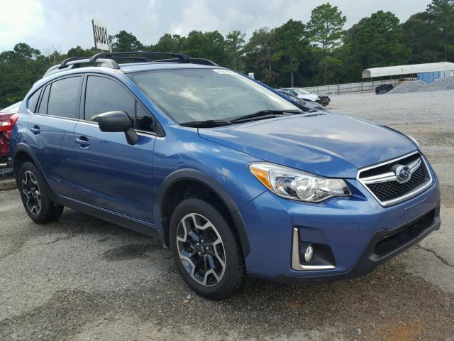 JF2GPAAC7HG247593 - 2017 SUBARU CROSSTREK BLUE photo 1