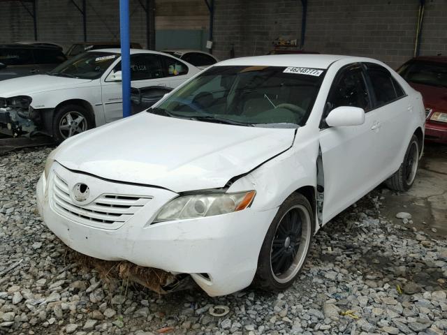 4T1BE46K19U915516 - 2009 TOYOTA CAMRY BASE WHITE photo 2