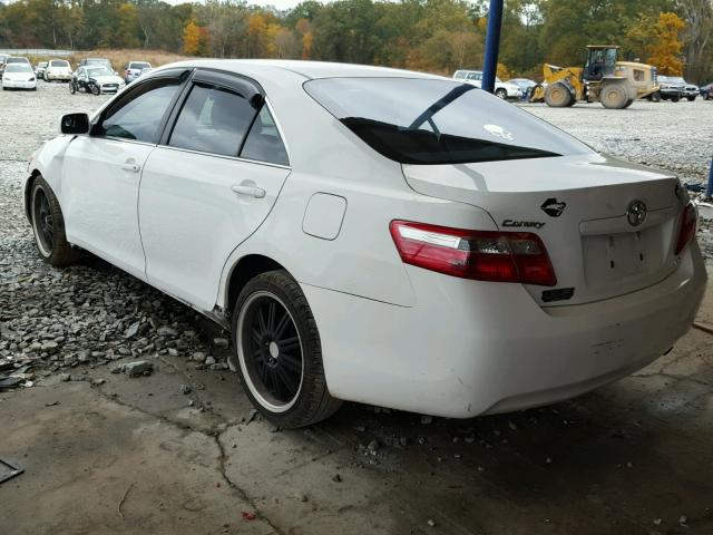 4T1BE46K19U915516 - 2009 TOYOTA CAMRY BASE WHITE photo 3