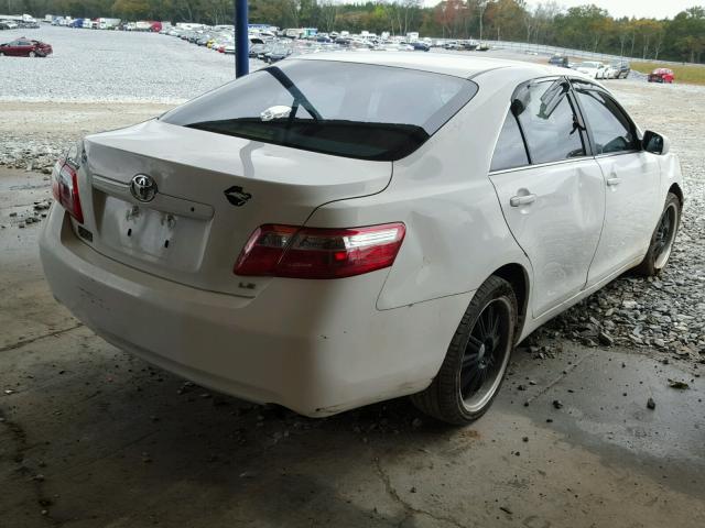 4T1BE46K19U915516 - 2009 TOYOTA CAMRY BASE WHITE photo 4