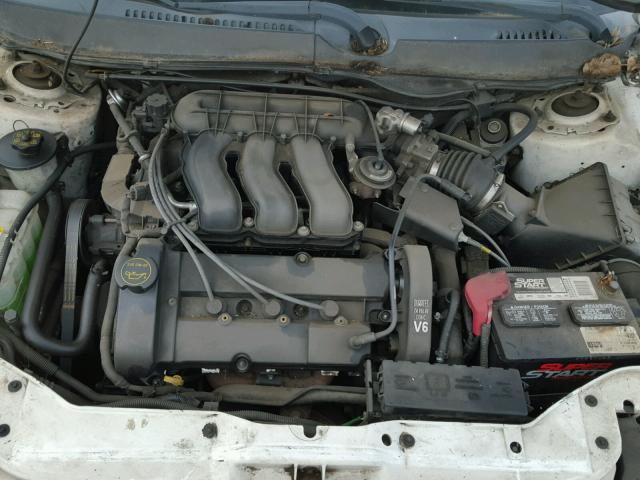 1FAFP55S22G245413 - 2002 FORD TAURUS SES Blanc photo 7