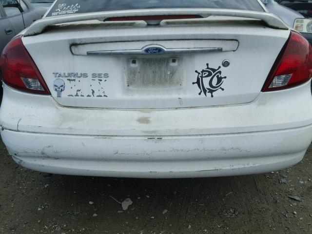 1FAFP55S22G245413 - 2002 FORD TAURUS SES WHITE photo 9