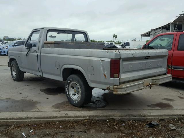 1FTEF15FXEKA93208 - 1984 FORD F150 GRAY photo 3