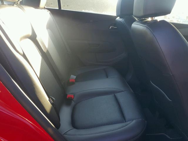 1G1JF5SB3J4138312 - 2018 CHEVROLET SONIC PREM RED photo 6