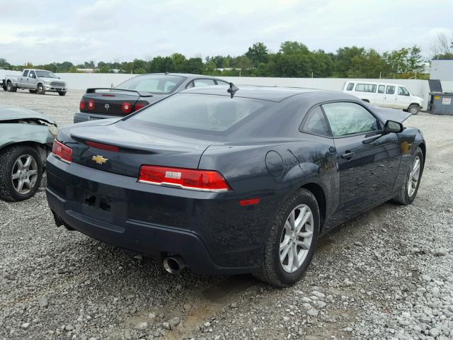 2G1FB1E35F9311363 - 2015 CHEVROLET CAMARO LS GRAY photo 4