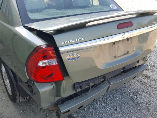 1G1ZT54874F227774 - 2004 CHEVROLET MALIBU LS 绿色 照片 9