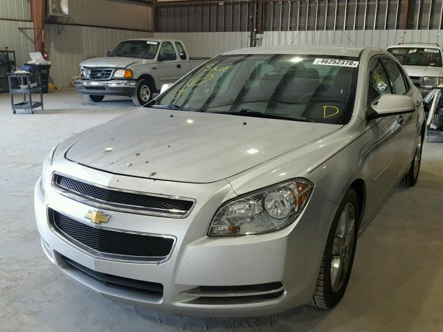 1G1ZC5E03CF248340 - 2012 CHEVROLET MALIBU 1LT SILVER photo 2