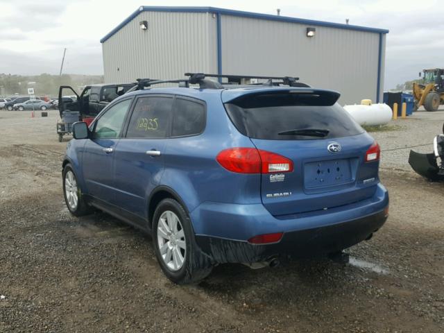 4S4WX93D584401908 - 2008 SUBARU TRIBECA LI 蓝色 照片 3