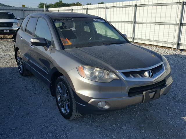 5J8TB18239A004121 - 2009 ACURA RDX GRAY photo 1