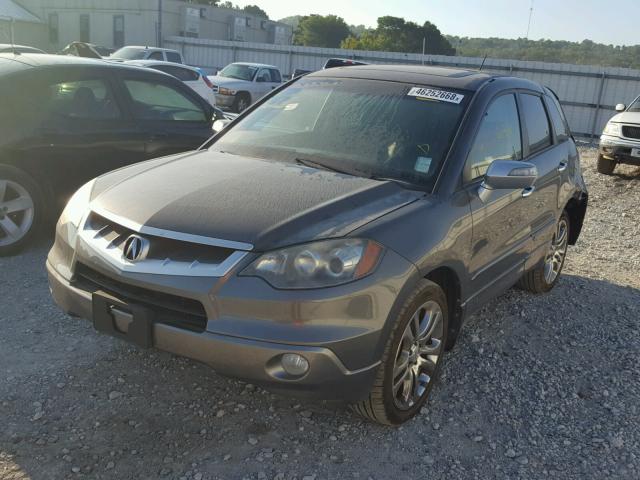 5J8TB18239A004121 - 2009 ACURA RDX GRAY photo 2