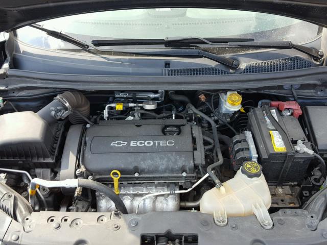 1G1JA5SH9E4196093 - 2014 CHEVROLET SONIC LS BLACK photo 7