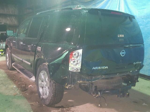 5N1AA0NE2DN611352 - 2013 NISSAN ARMADA PLA BLACK photo 3