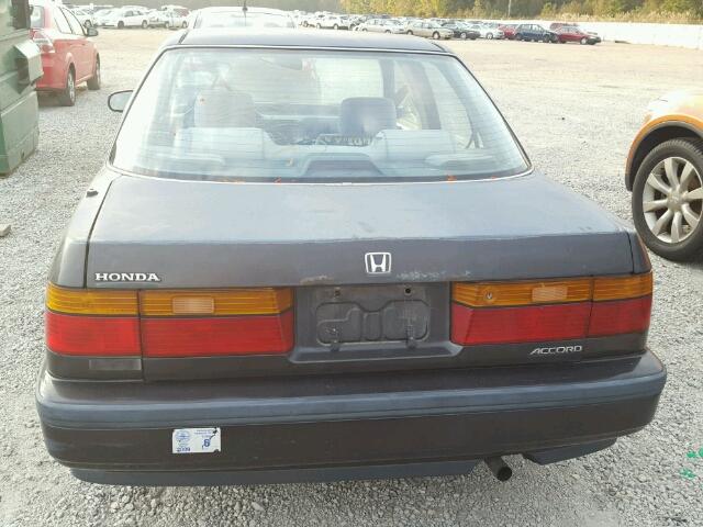 1HGCB7653MA211567 - 1991 HONDA ACCORD LX GRAY photo 10