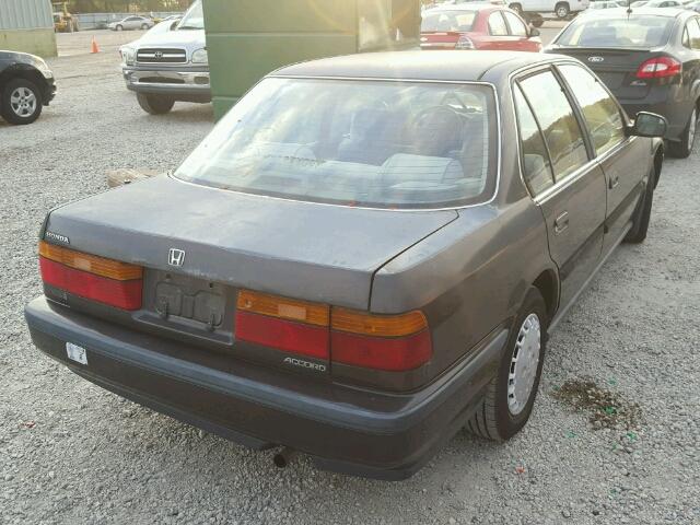 1HGCB7653MA211567 - 1991 HONDA ACCORD LX GRAY photo 4