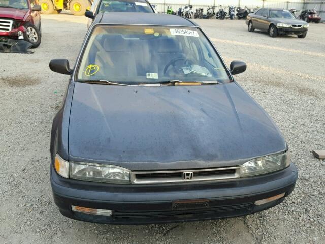 1HGCB7653MA211567 - 1991 HONDA ACCORD LX GRAY photo 9