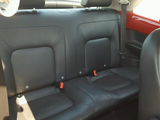 3VWPG3AG3AM015823 - 2010 VOLKSWAGEN NEW BEETLE 红色 照片 6