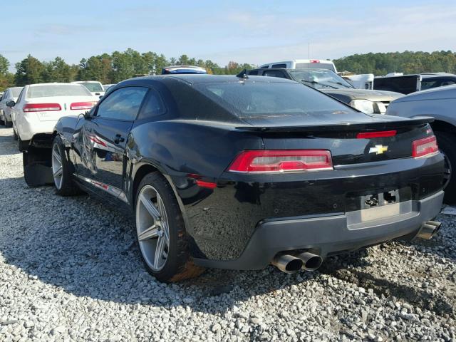 2G1FT1EW3E9314428 - 2014 CHEVROLET CAMARO 2SS BLACK photo 3