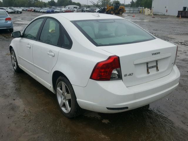 YV1MS382482376472 - 2008 VOLVO S40 2.4I WHITE photo 3