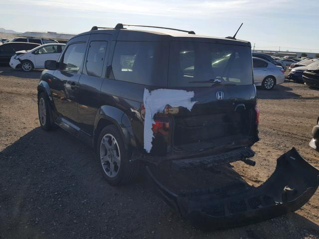 5J6YH1H90AL000692 - 2010 HONDA ELEMENT SC BLACK photo 3