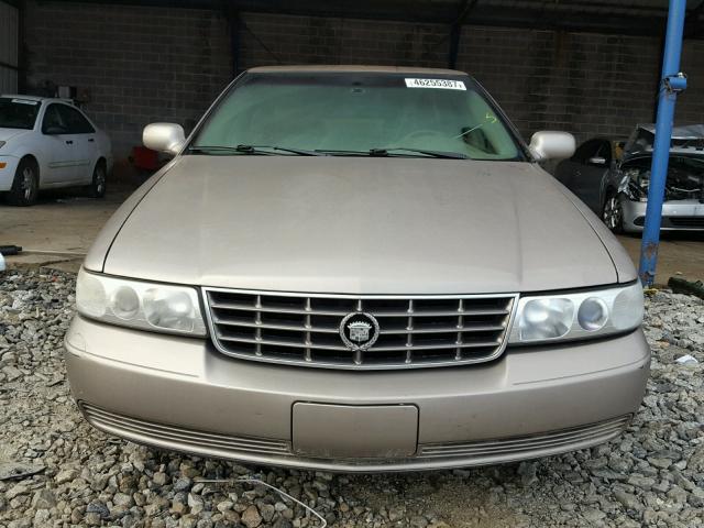 1G6KS54Y21U137101 - 2001 CADILLAC SEVILLE SL GOLD photo 9