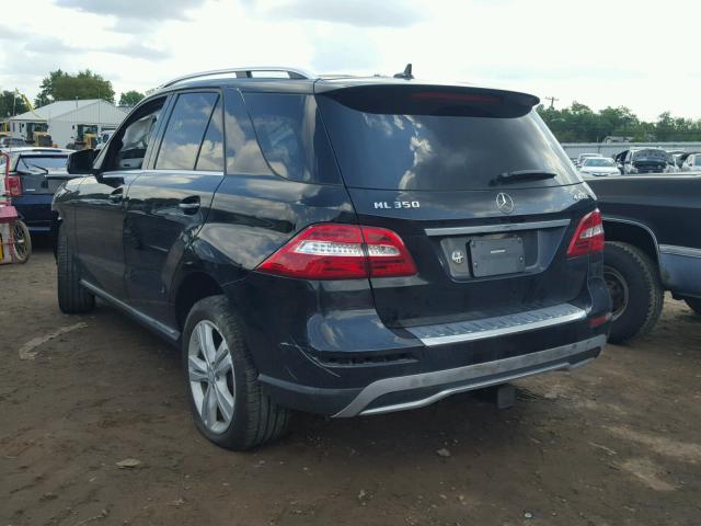 4JGDA5HB2FA581565 - 2015 MERCEDES-BENZ ML 350 4MA BLACK photo 3