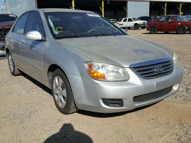 KNAFE121385553194 - 2008 KIA SPECTRA EX SILVER photo 1