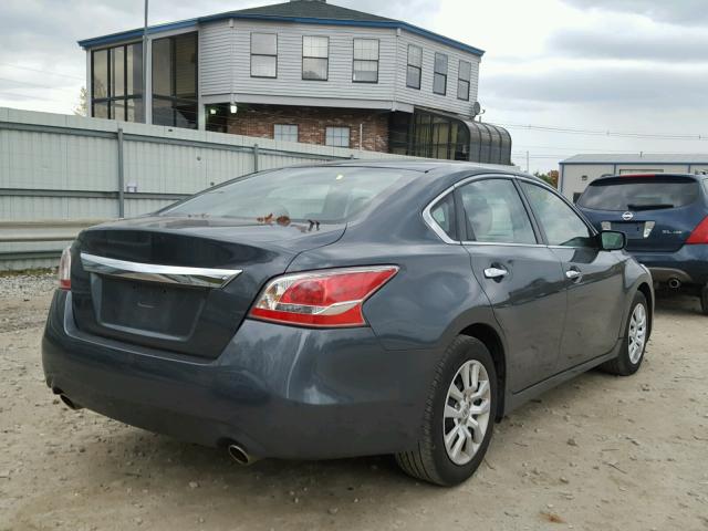 1N4AL3APXDN502621 - 2013 NISSAN ALTIMA 2.5 GRAY photo 4