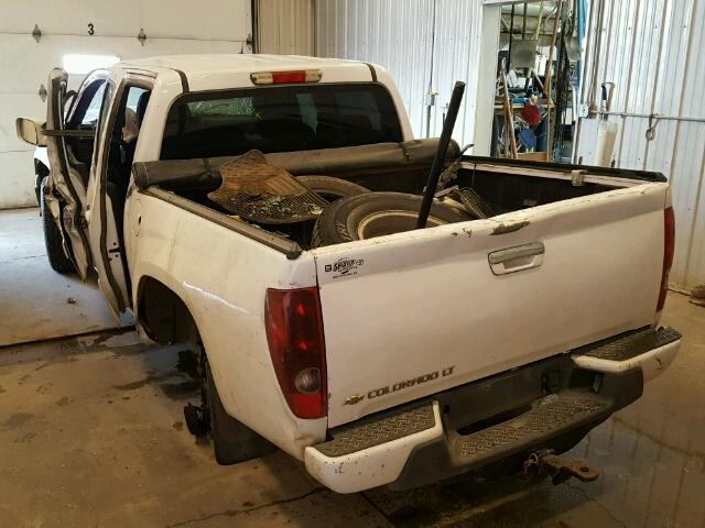 1GCHTCFE8C8160776 - 2012 CHEVROLET COLORADO L WHITE photo 3