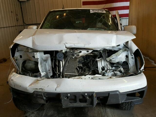 1GCHTCFE8C8160776 - 2012 CHEVROLET COLORADO L WHITE photo 9
