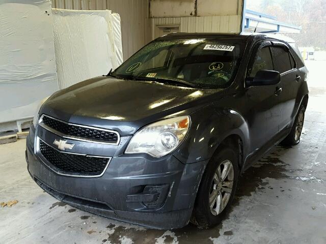 2CNFLCEC9B6238568 - 2011 CHEVROLET EQUINOX LS GRAY photo 2