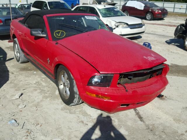 1ZVFT84N475226039 - 2007 FORD MUSTANG RED photo 1