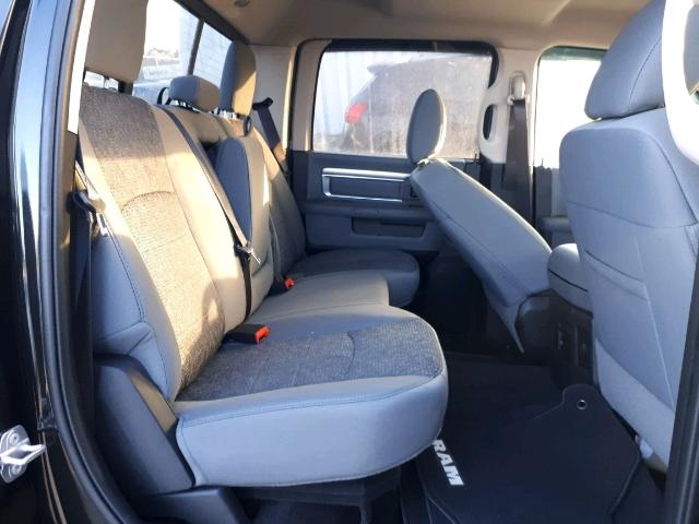 1C6RR7LT1HS836662 - 2017 RAM 1500 SLT BLACK photo 6