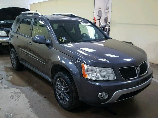 2CKDL33F686312586 - 2008 PONTIAC TORRENT GRAY photo 1