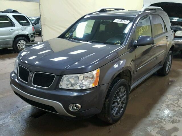 2CKDL33F686312586 - 2008 PONTIAC TORRENT GRAY photo 2