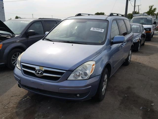 KNDMC233276022096 - 2007 HYUNDAI ENTOURAGE BLUE photo 2