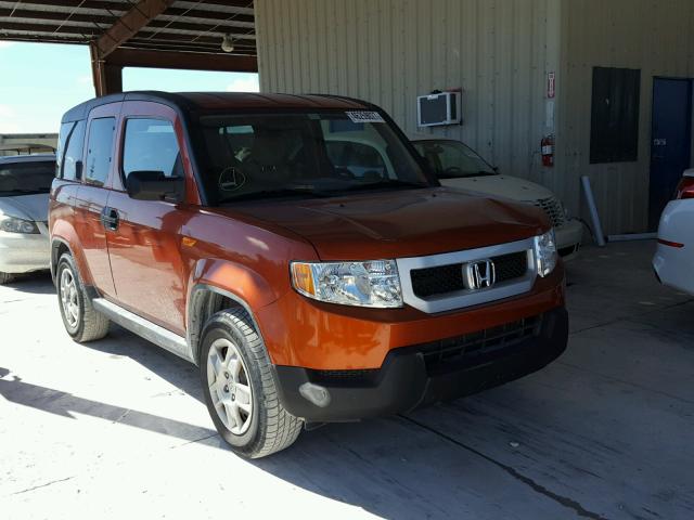 5J6YH18329L002676 - 2009 HONDA ELEMENT LX ORANGE photo 1