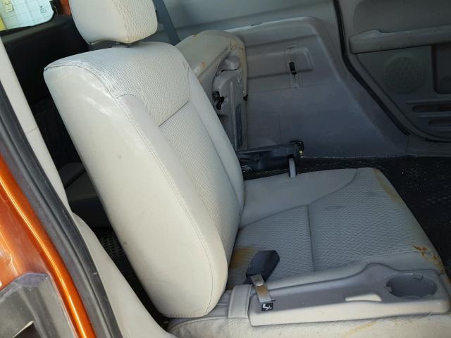 5J6YH18329L002676 - 2009 HONDA ELEMENT LX ORANGE photo 6