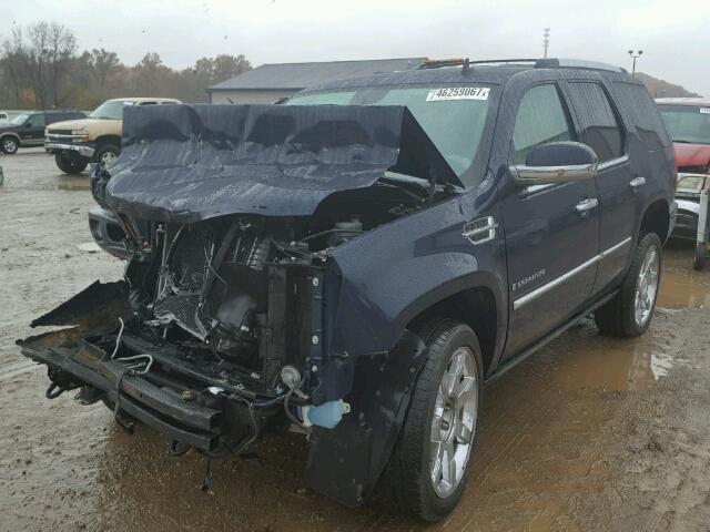 1GYFK23249R140732 - 2009 CADILLAC ESCALADE L BLUE photo 2