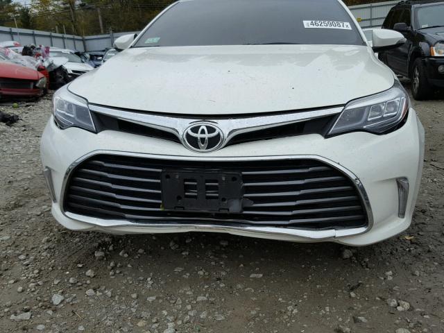 4T1BK1EB4GU201532 - 2016 TOYOTA AVALON XLE WHITE photo 9