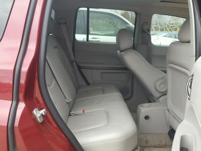 3GNDA23PX6S558840 - 2006 CHEVROLET HHR LT RED photo 6