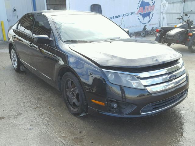 3FAHP0HA8AR192240 - 2010 FORD FUSION BLACK photo 1