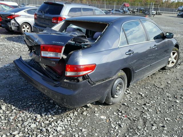 1HGCM56693A071952 - 2003 HONDA ACCORD GRAY photo 4