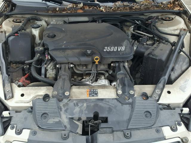 2G1WF5EK4B1195066 - 2011 CHEVROLET IMPALA LS TAN photo 7