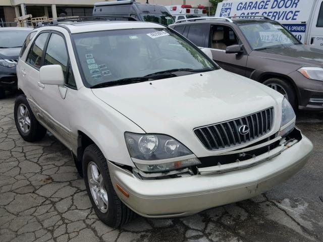 JT6GF10U8Y0057555 - 2000 LEXUS RX 300 WHITE photo 1