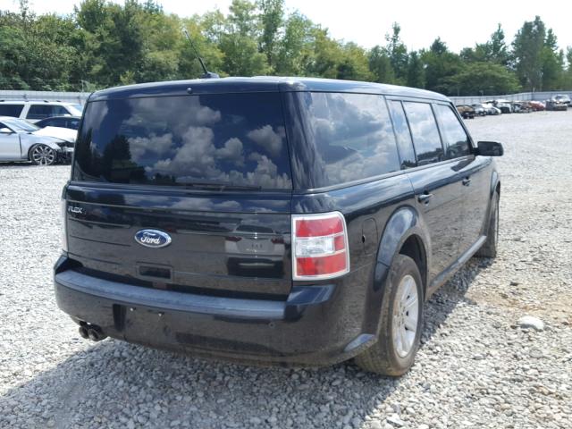 2FMGK5BC0BBD35303 - 2011 FORD FLEX SE BLUE photo 4