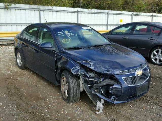 1G1PF5S93B7106256 - 2011 CHEVROLET CRUZE LT BLUE photo 1