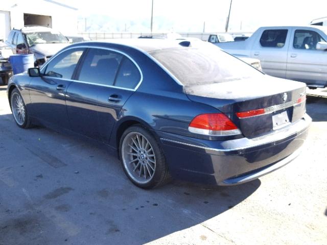 WBAGN63403DR18519 - 2003 BMW 745 LI Mavi foto 3